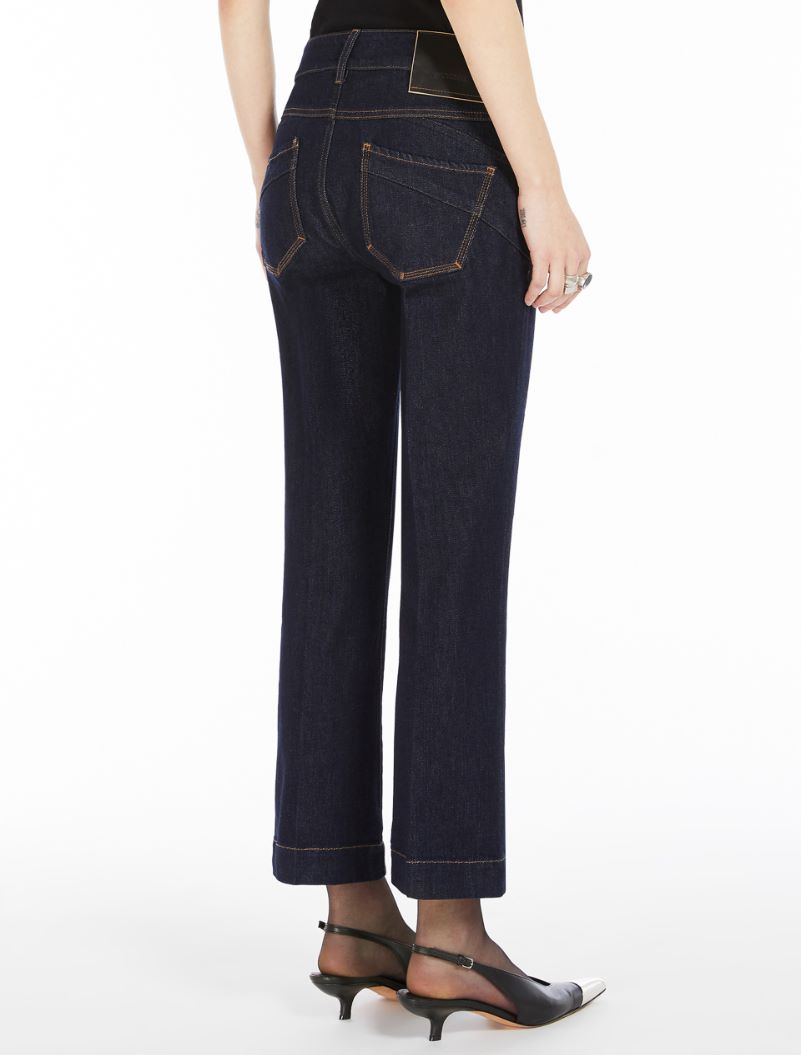 Stretch mini flare jeans - MIDNIGHTBLUE - Sportmax