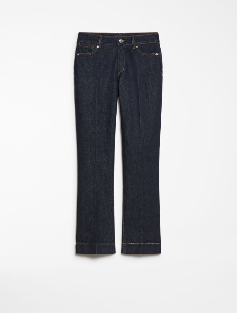 Stretch mini flare jeans - MIDNIGHTBLUE - Sportmax