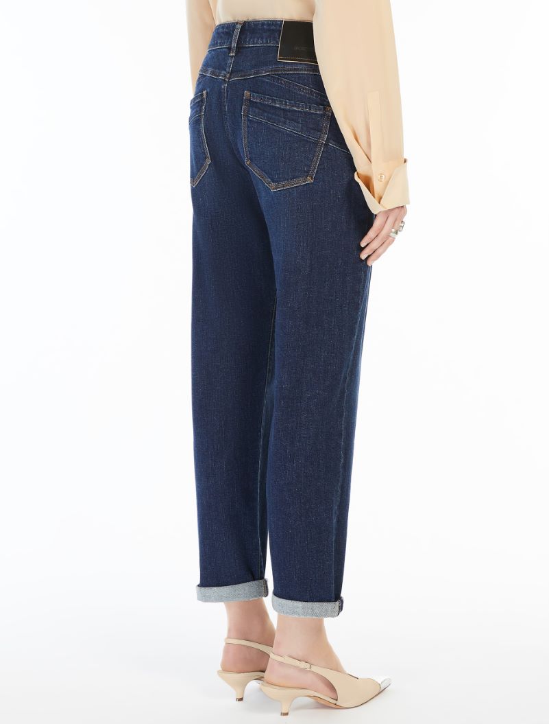 Low-rise boyfriend jeans - MIDNIGHTBLUE - Sportmax