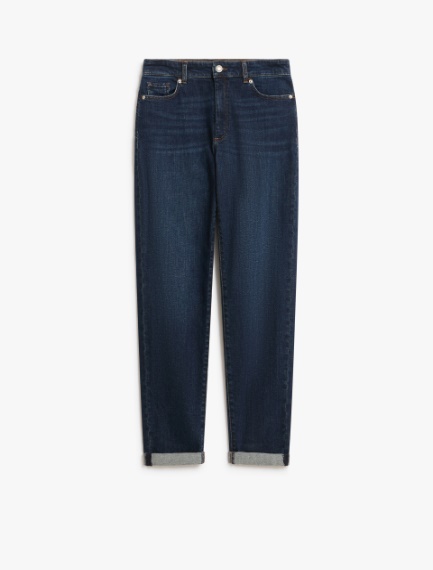 Low-rise boyfriend jeans - MIDNIGHTBLUE - Sportmax