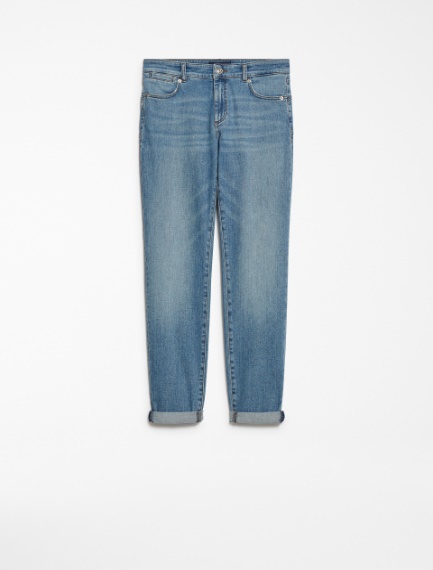 Low-rise cigarette jeans - NAVY - Sportmax