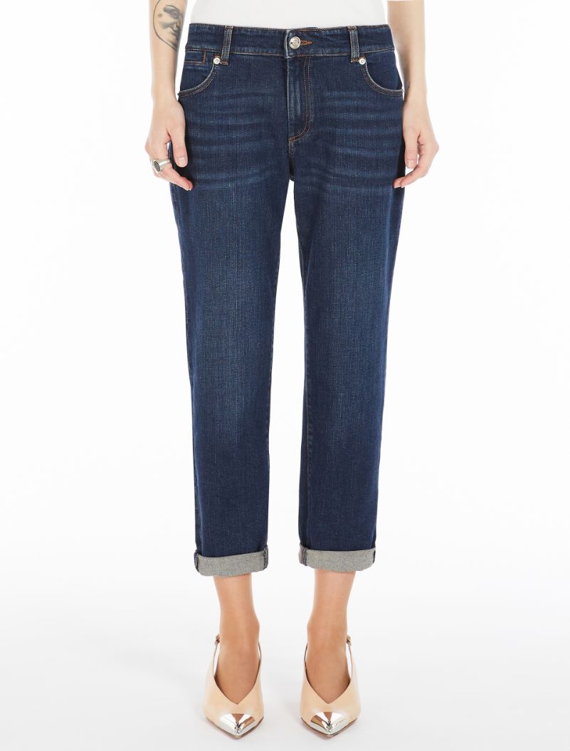 Low-rise cigarette jeans - MIDNIGHTBLUE - Sportmax