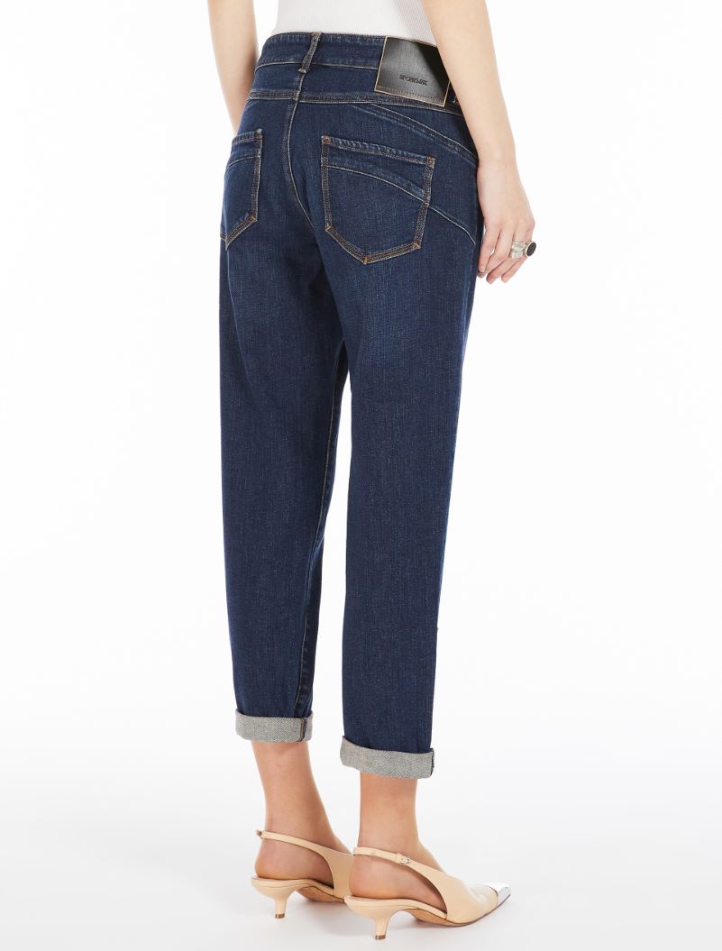 Low-rise cigarette jeans - MIDNIGHTBLUE - Sportmax