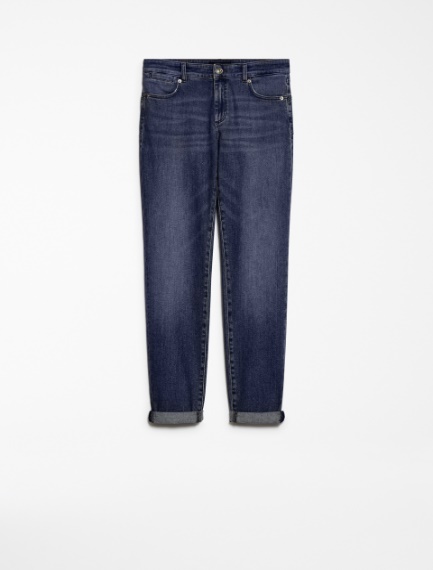 Low-rise cigarette jeans - MIDNIGHTBLUE - Sportmax