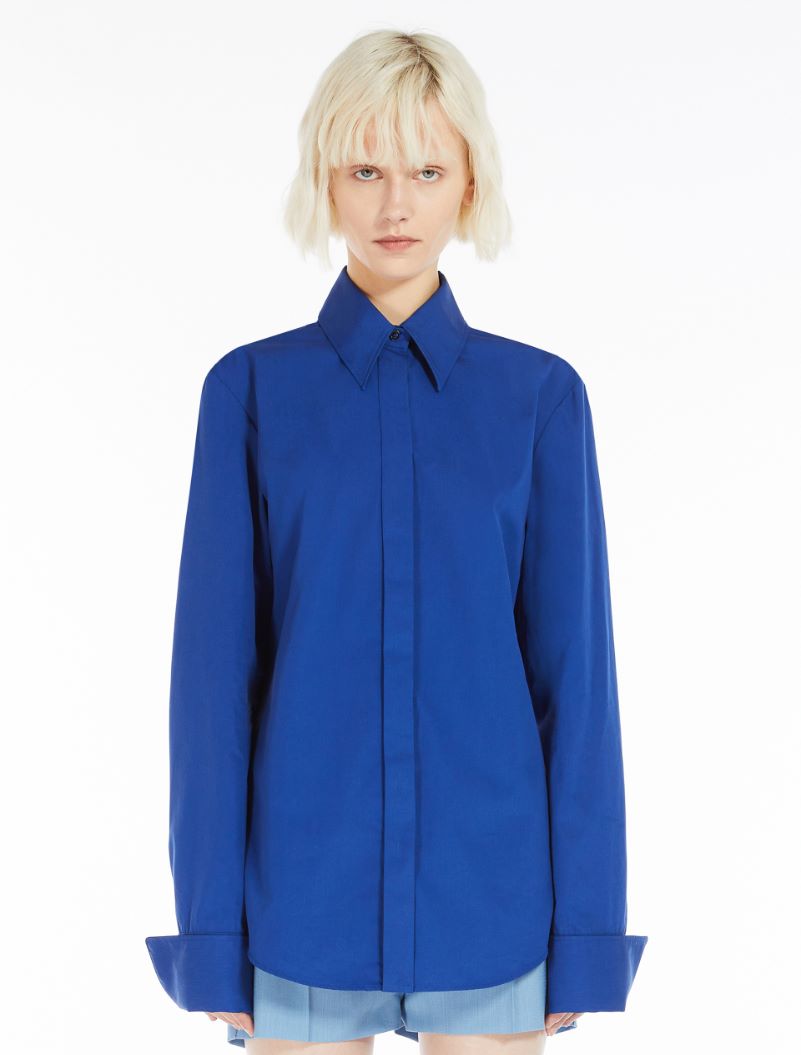 Fitted-waist shirt - ULTRAMARINE - Sportmax