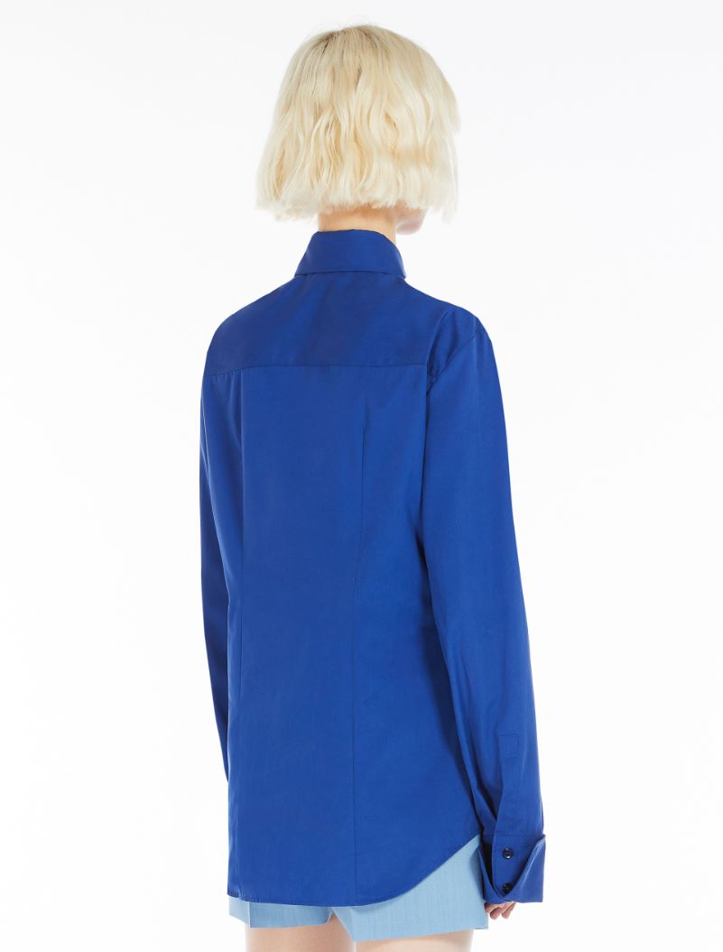 Fitted-waist shirt - ULTRAMARINE - Sportmax