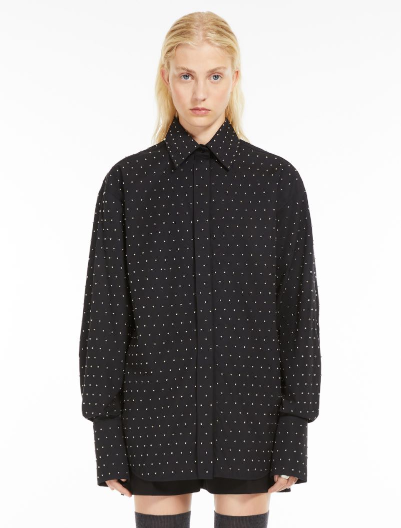 Studded shirt - BLACK - Sportmax