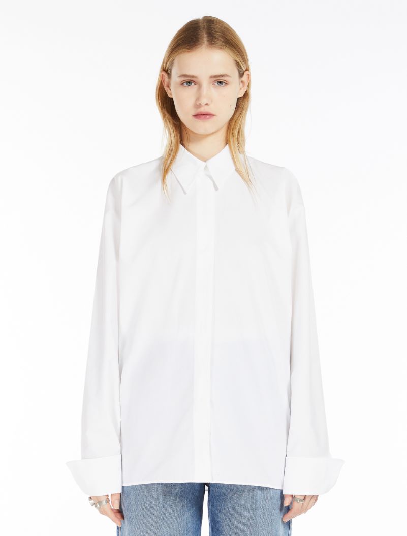 Kimono shirt - OPTICAL WHITE - Sportmax