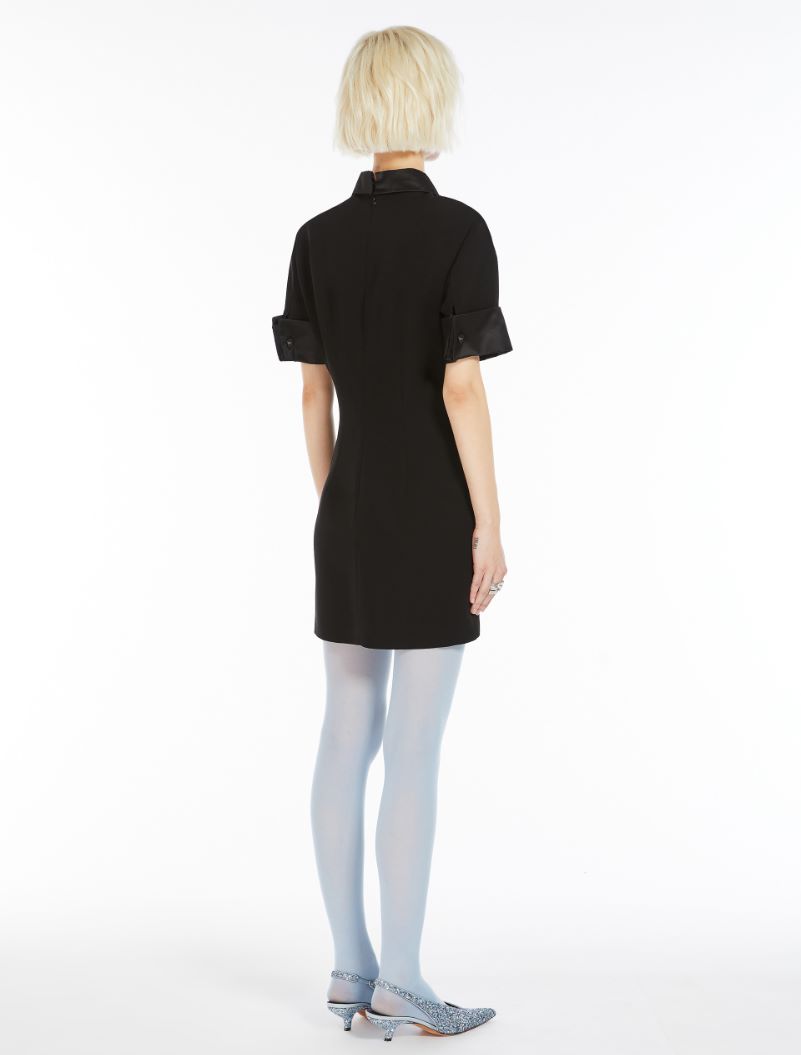 Short-sleeved mini dress - BLACK - Sportmax