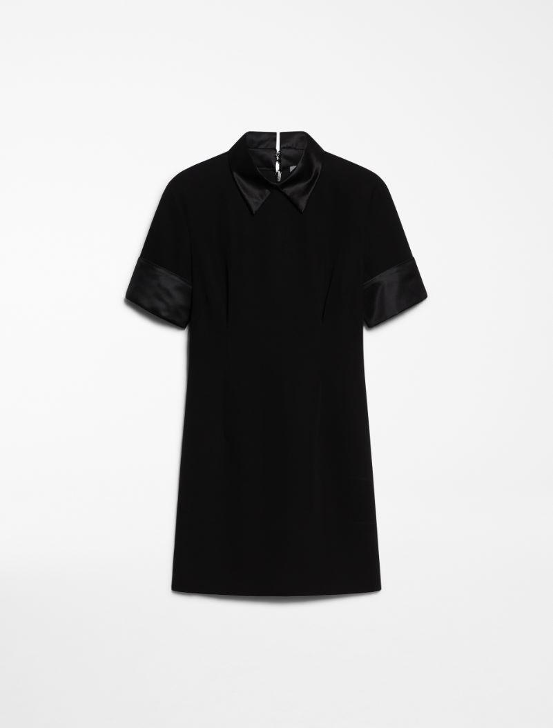 Short-sleeved mini dress - BLACK - Sportmax