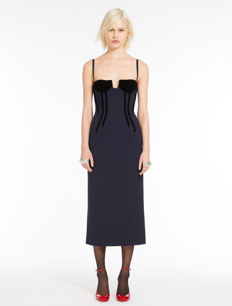 Bustier dress - MIDNIGHTBLUE - Sportmax