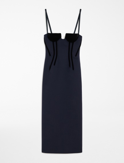 Bustier dress - MIDNIGHTBLUE - Sportmax