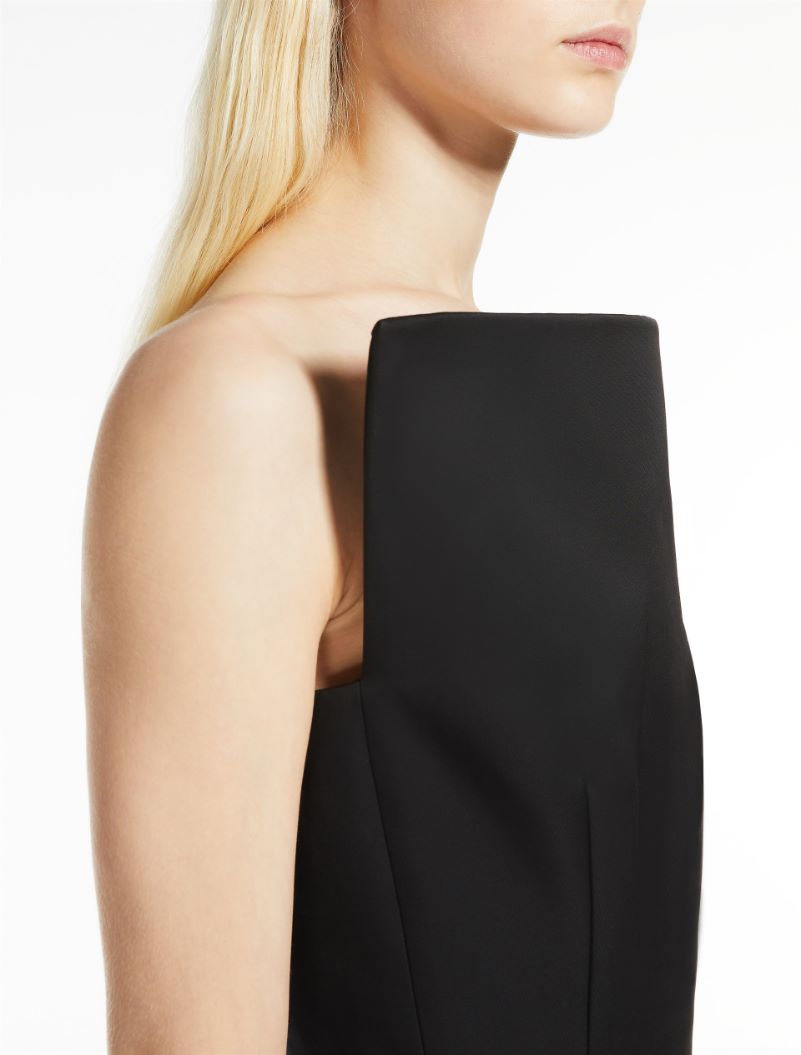 Short bustier dress - KLEPSYDRA CAPSULE - BLACK - Sportmax