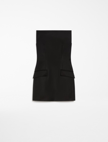 Short bustier dress - KLEPSYDRA CAPSULE - BLACK - Sportmax