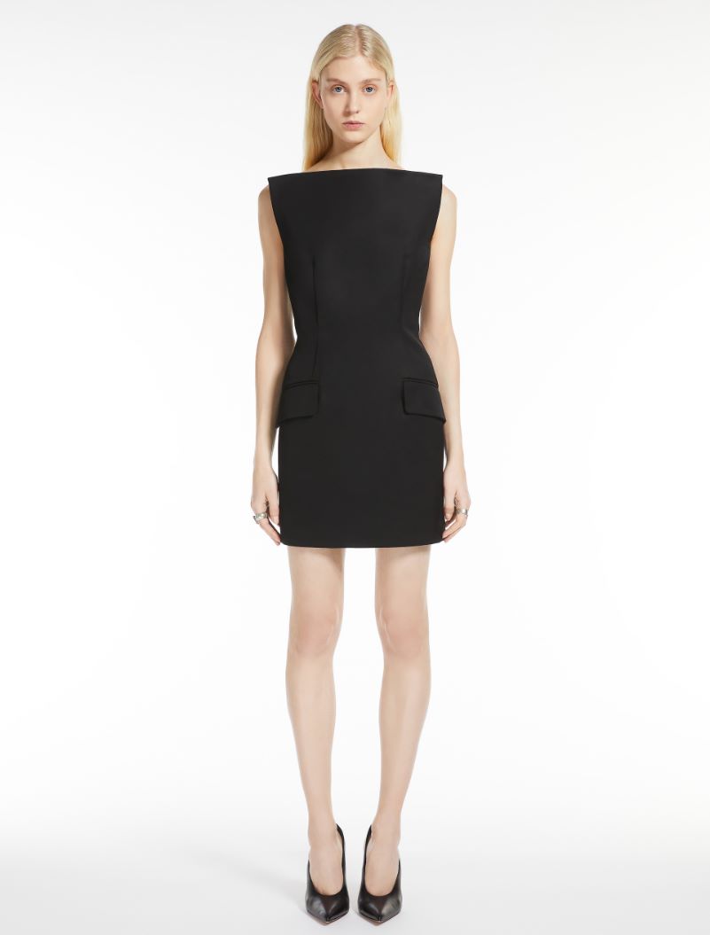 Short bustier dress - KLEPSYDRA CAPSULE - BLACK - Sportmax