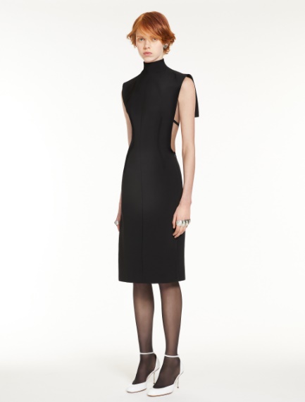 Sleeveless dress - BLACK - Sportmax