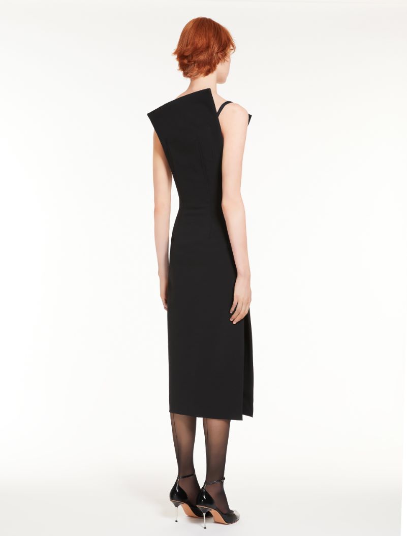 Asymmetrical dress - BLACK - Sportmax