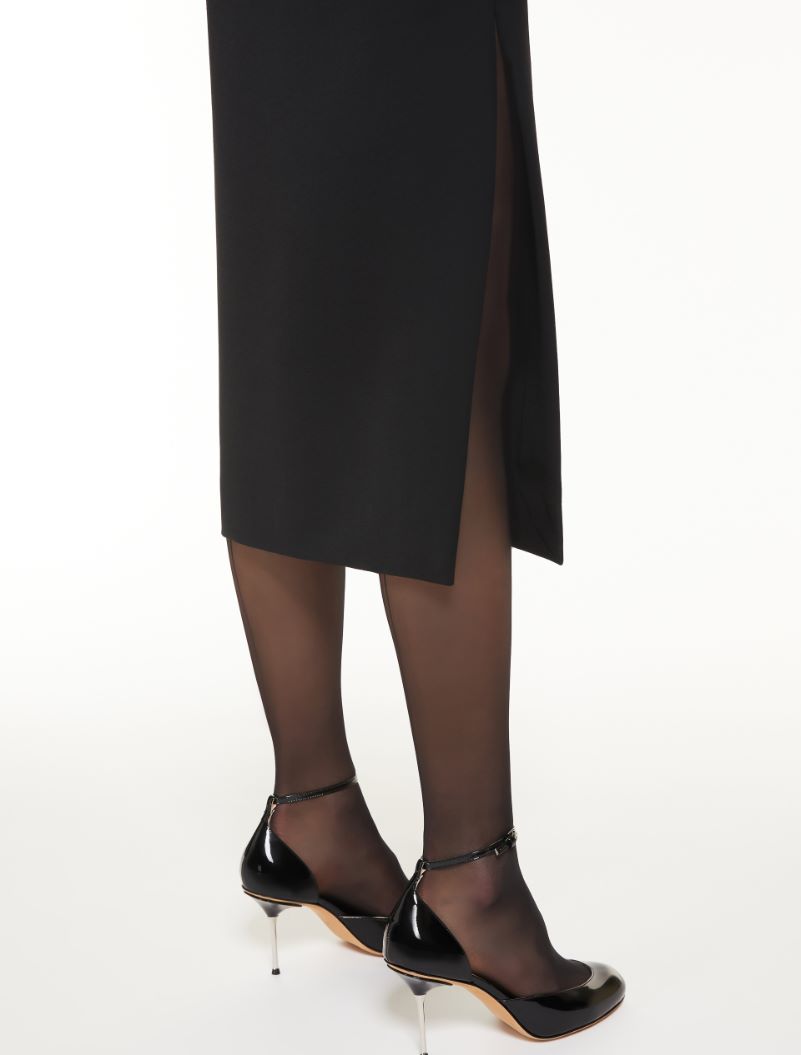 Asymmetrical dress - BLACK - Sportmax