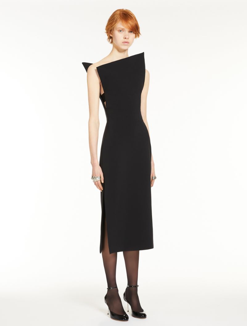 Asymmetrical dress - BLACK - Sportmax