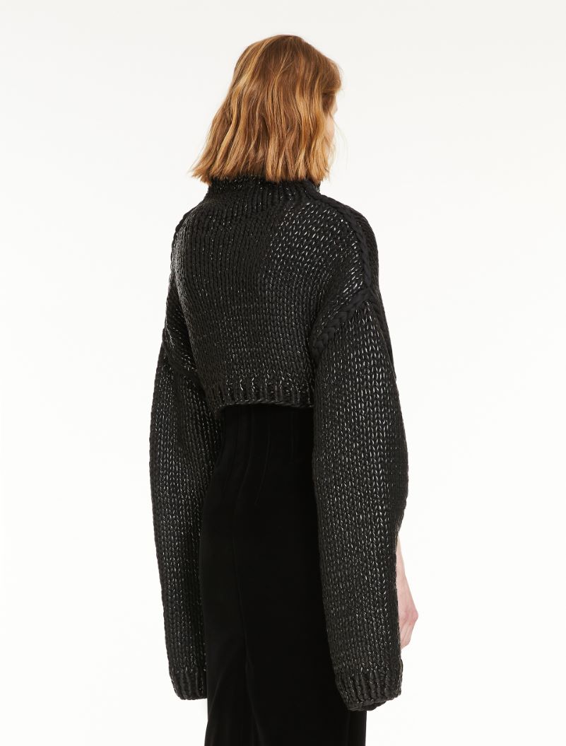 Cropped jumper - BLACK - Sportmax