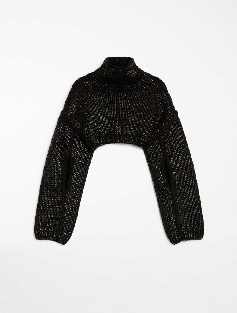 Cropped jumper - BLACK - Sportmax