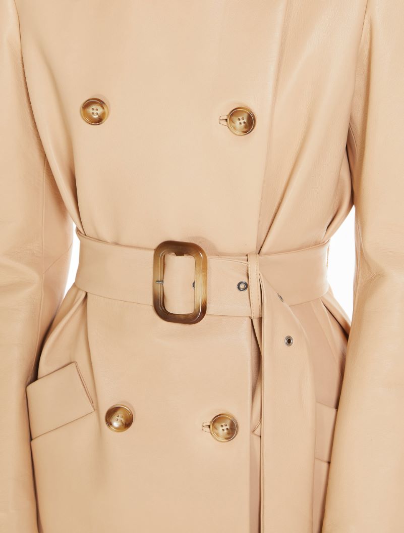 Nappa leather trench coat - NUDO - Sportmax