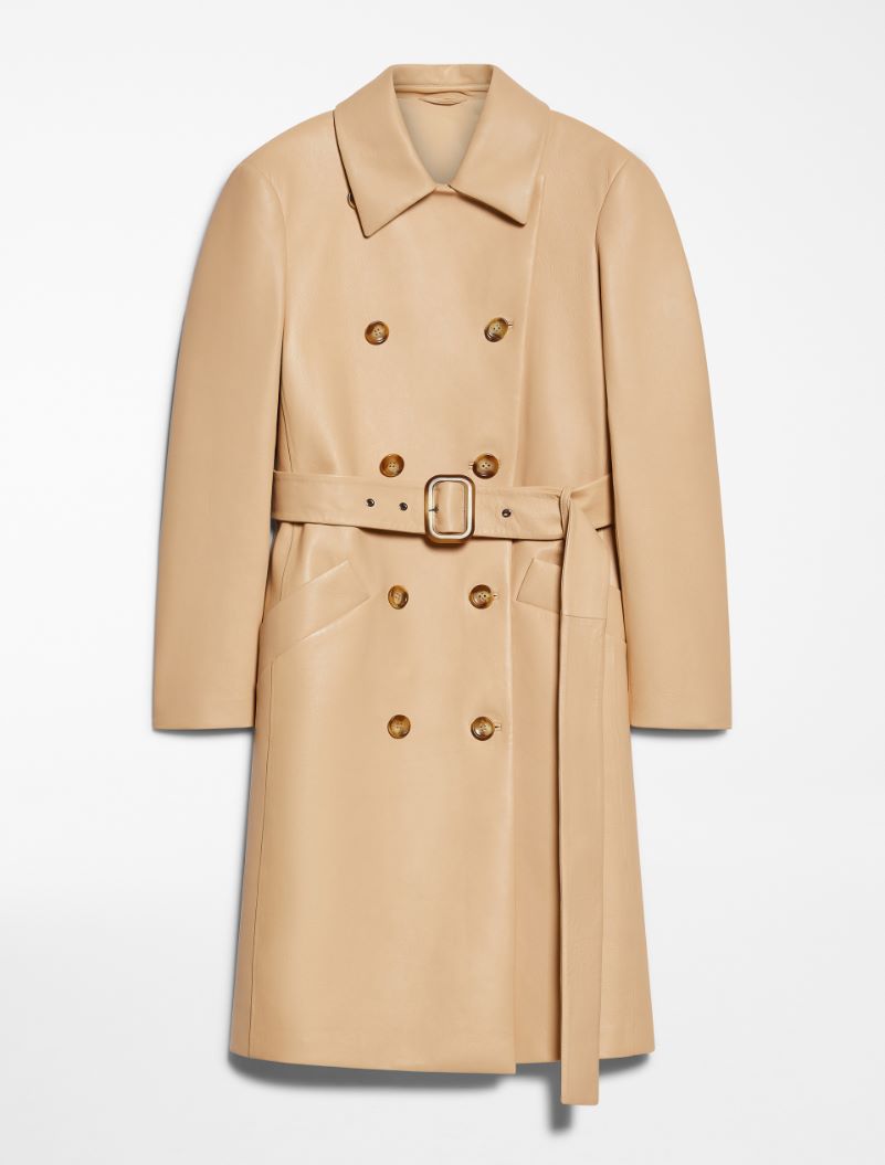 Nappa leather trench coat - NUDO - Sportmax