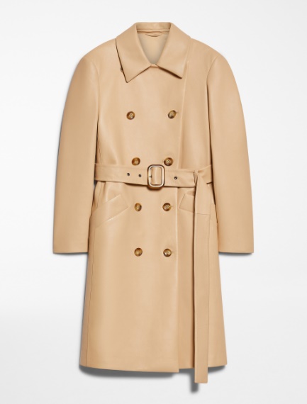 Nappa leather trench coat - NUDO - Sportmax