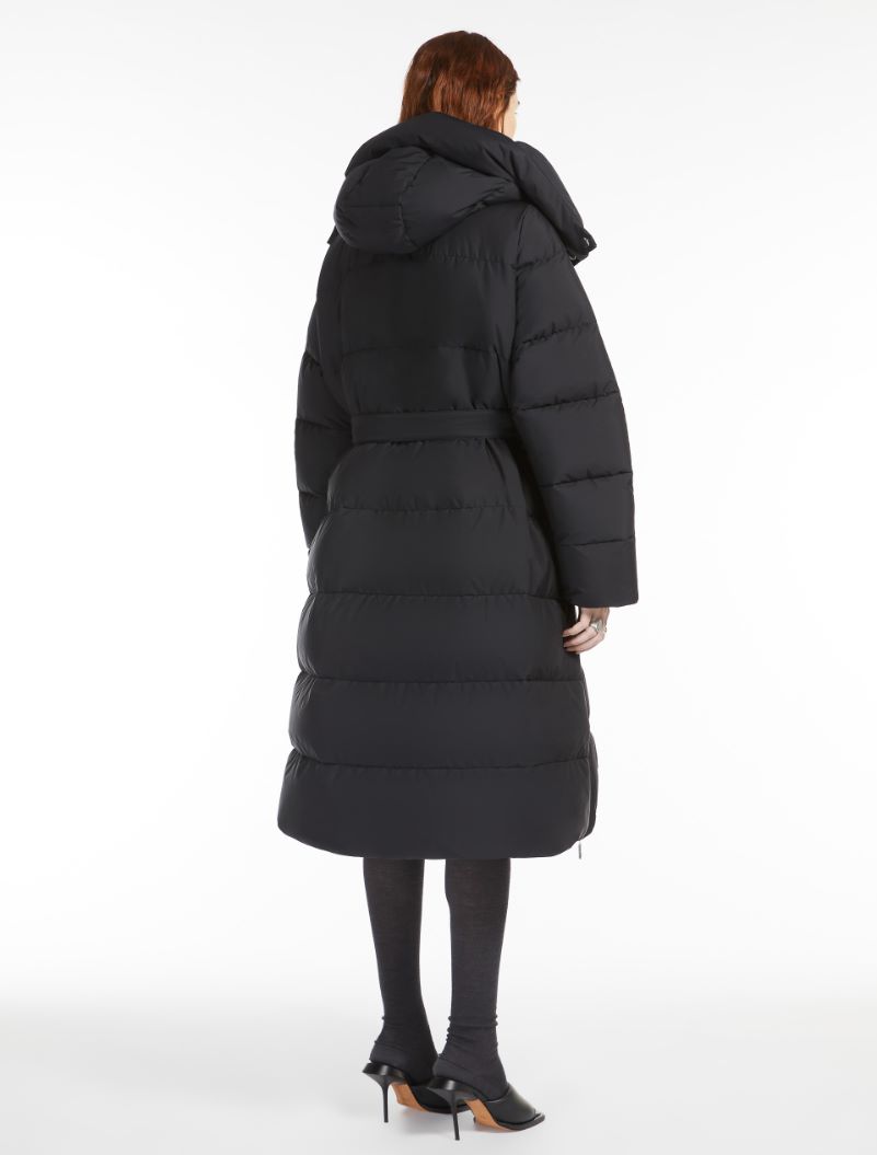 Long waterproof down jacket - BLACK - Sportmax