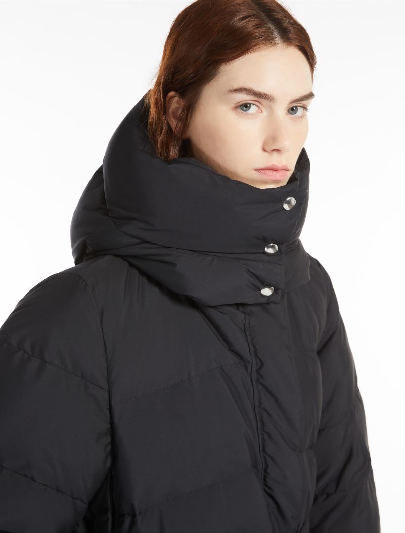 Long waterproof down jacket - BLACK - Sportmax