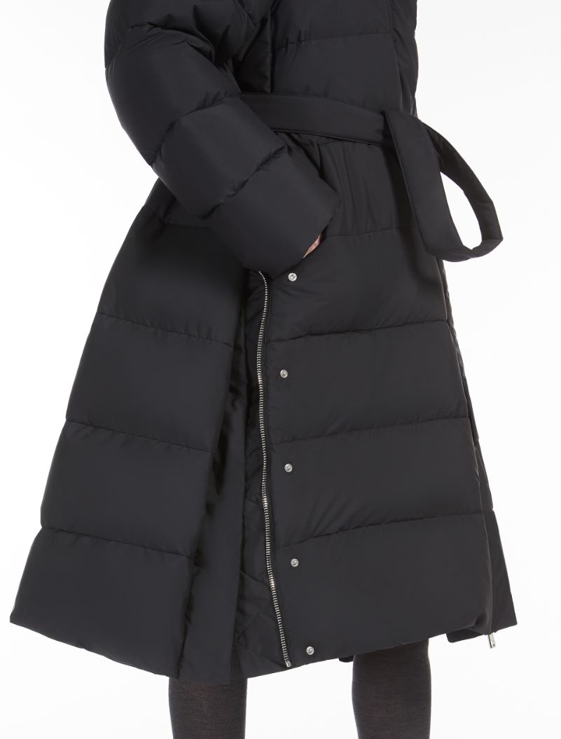 Long waterproof down jacket - BLACK - Sportmax