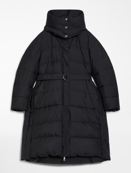 Long waterproof down jacket - BLACK - Sportmax