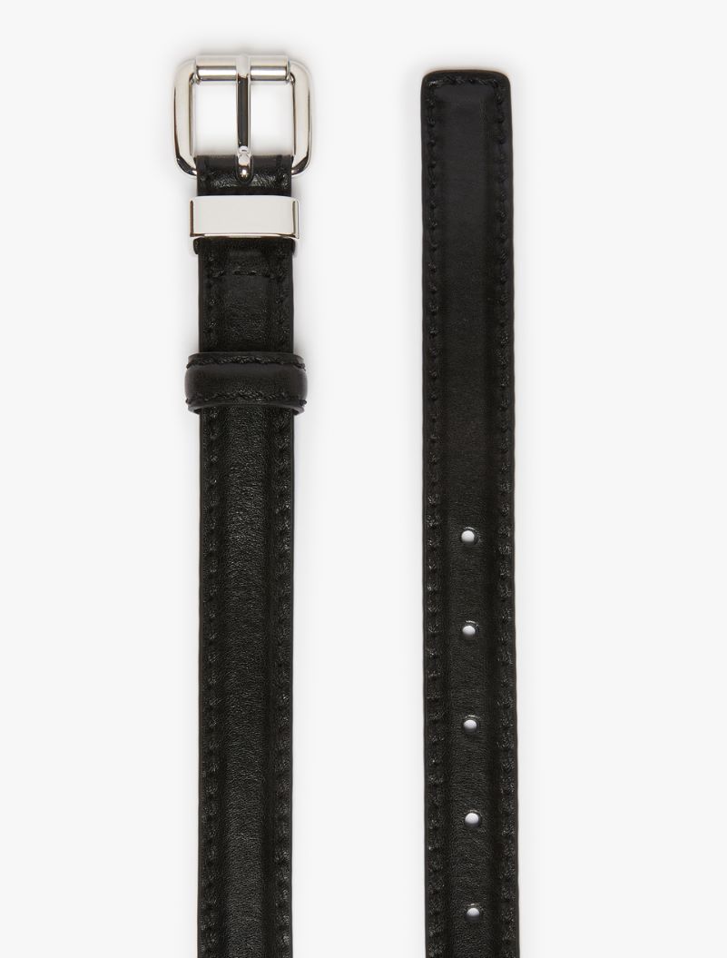 Leather belt - BLACK - Sportmax