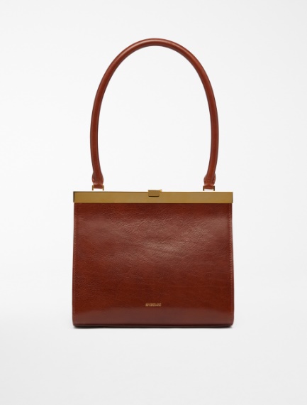 Lizzie bag medium in cuoio - CUOIO - Sportmax