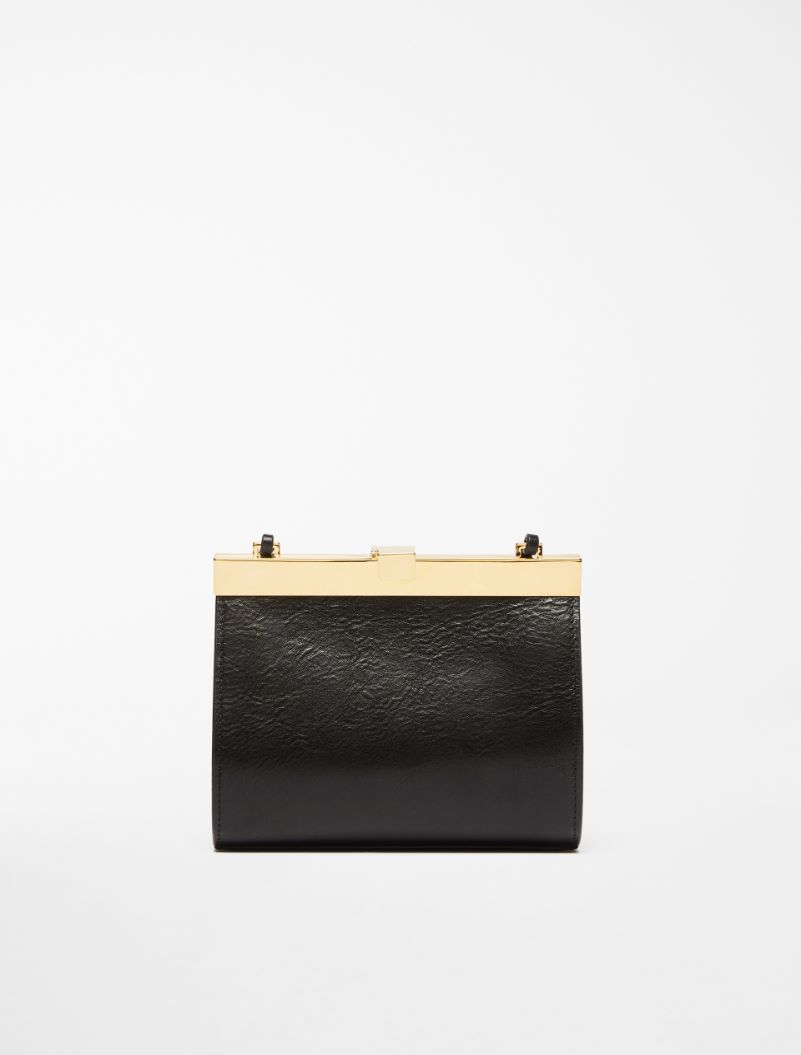 Small leather Lizzie bag - BLACK - Sportmax