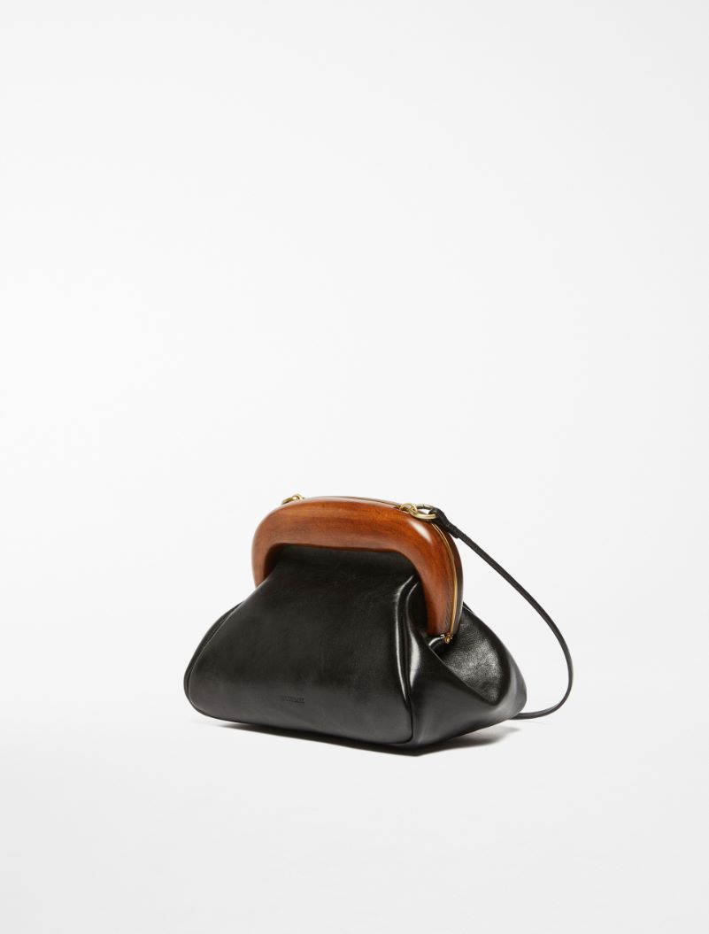 Bouba bag piccola in pelle - NERO - Sportmax