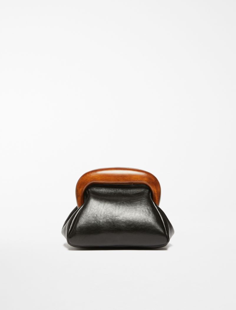 Bouba bag piccola in pelle - NERO - Sportmax