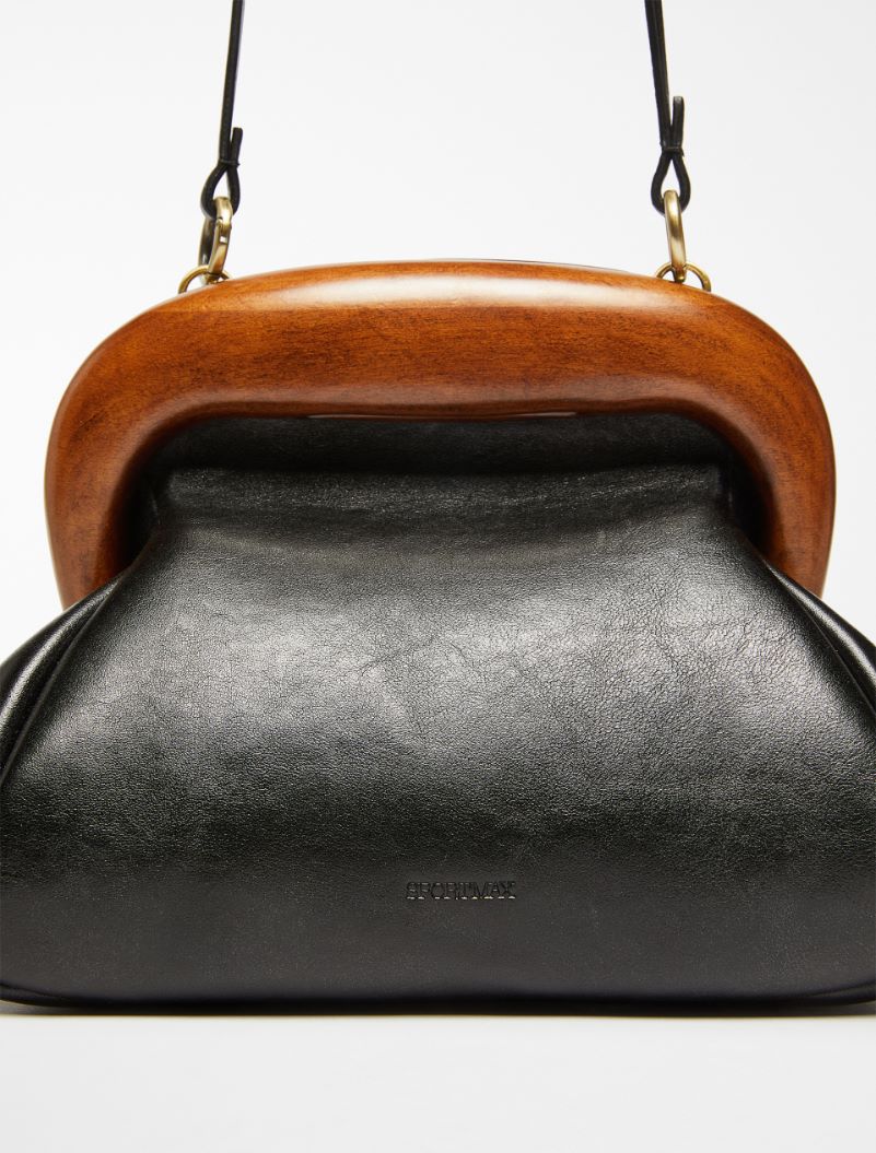 Bouba bag piccola in pelle - NERO - Sportmax