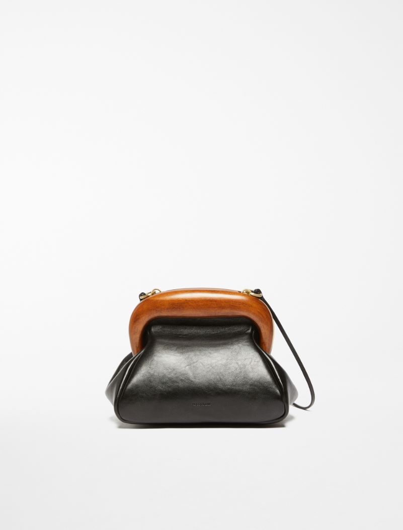 Bouba bag piccola in pelle - NERO - Sportmax