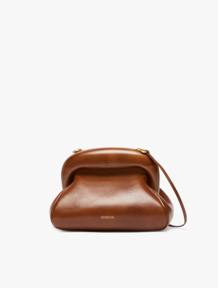 Bouba bag piccola in pelle - CUOIO - Sportmax