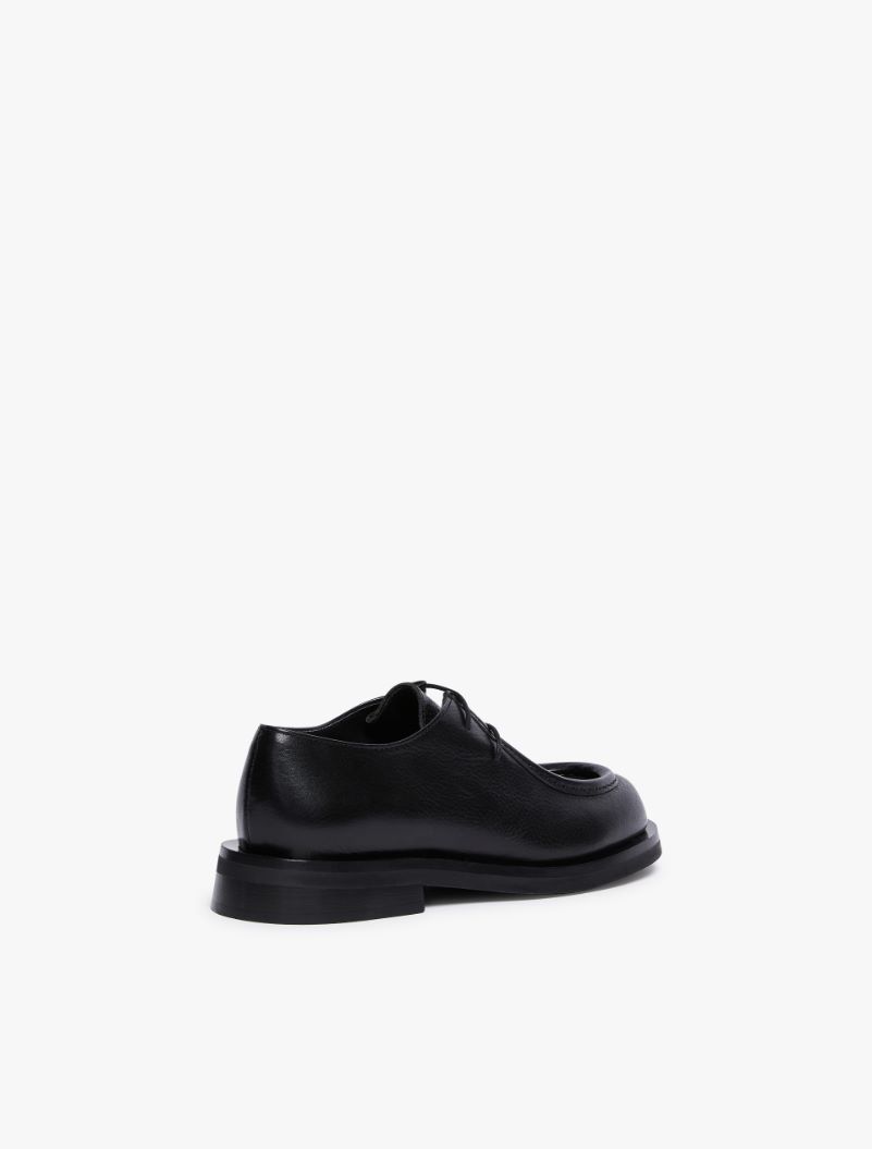 Mannish lace-up shoes - BLACK - Sportmax