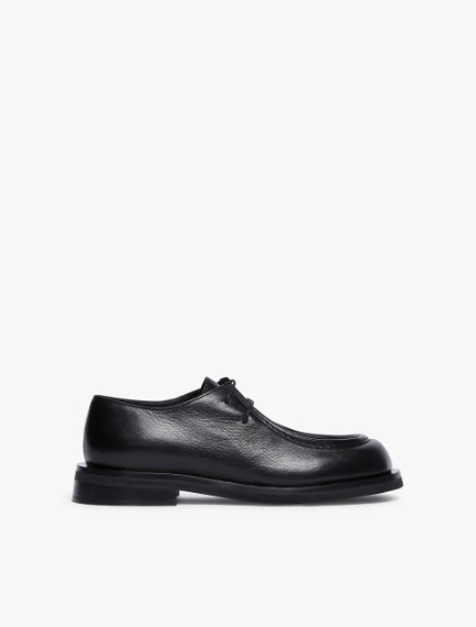 Mannish lace-up shoes - BLACK - Sportmax