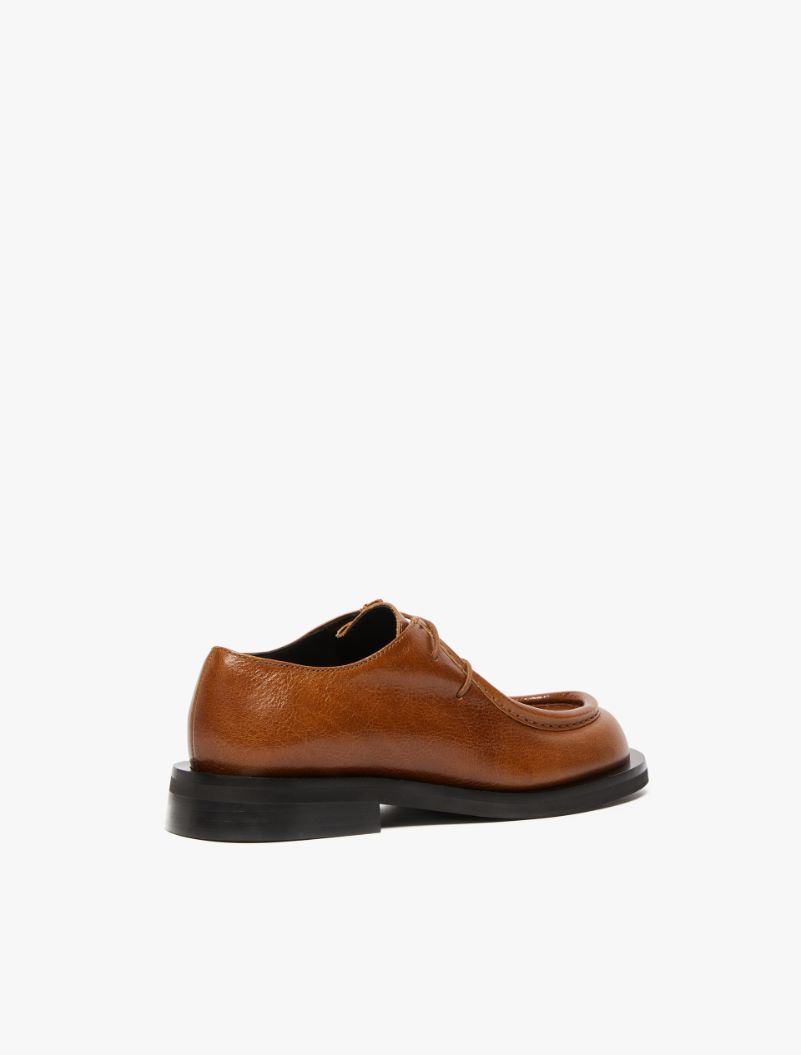 Mannish lace-up shoes - TOBACCO - Sportmax