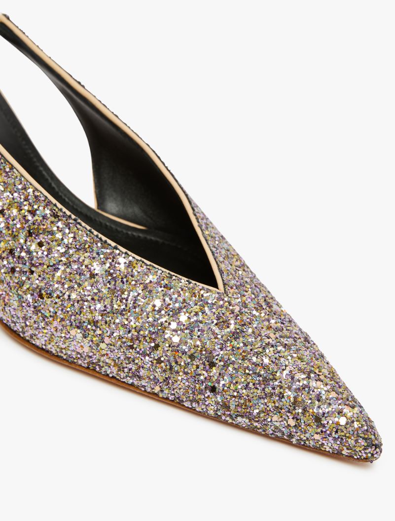 Glitter slingbacks - PINK - Sportmax