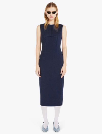 Jersey sheath dress - MIDNIGHTBLUE - Sportmax