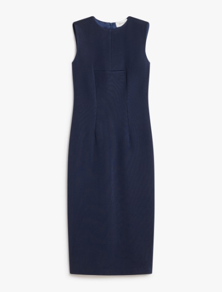 Jersey sheath dress - MIDNIGHTBLUE - Sportmax