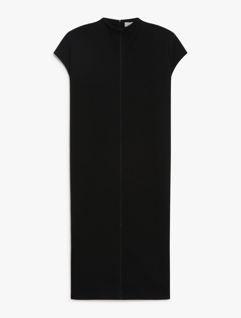 Sleeveless jersey dress - BLACK - Sportmax