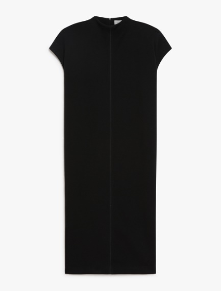 Sleeveless jersey dress - BLACK - Sportmax