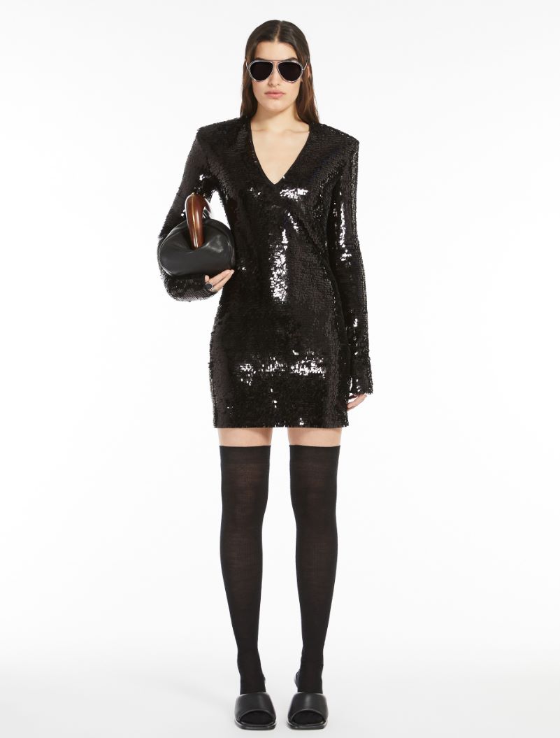 Sequin dress - BLACK - Sportmax