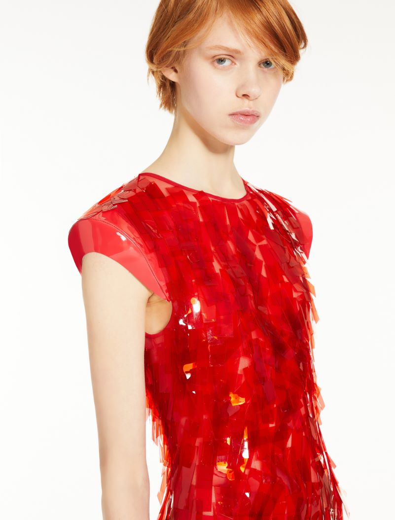 Sequinned dress - RED - Sportmax